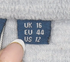 Womens UK 16 Regular Mountain Warehouse Grey Pullover Sweatshirt
