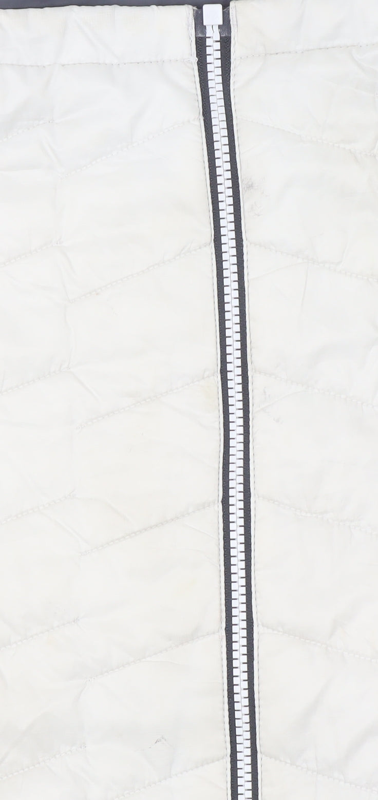 Jack Wolfskin Men's Grey S Hooded Puffer Jacket Outdoor Coat