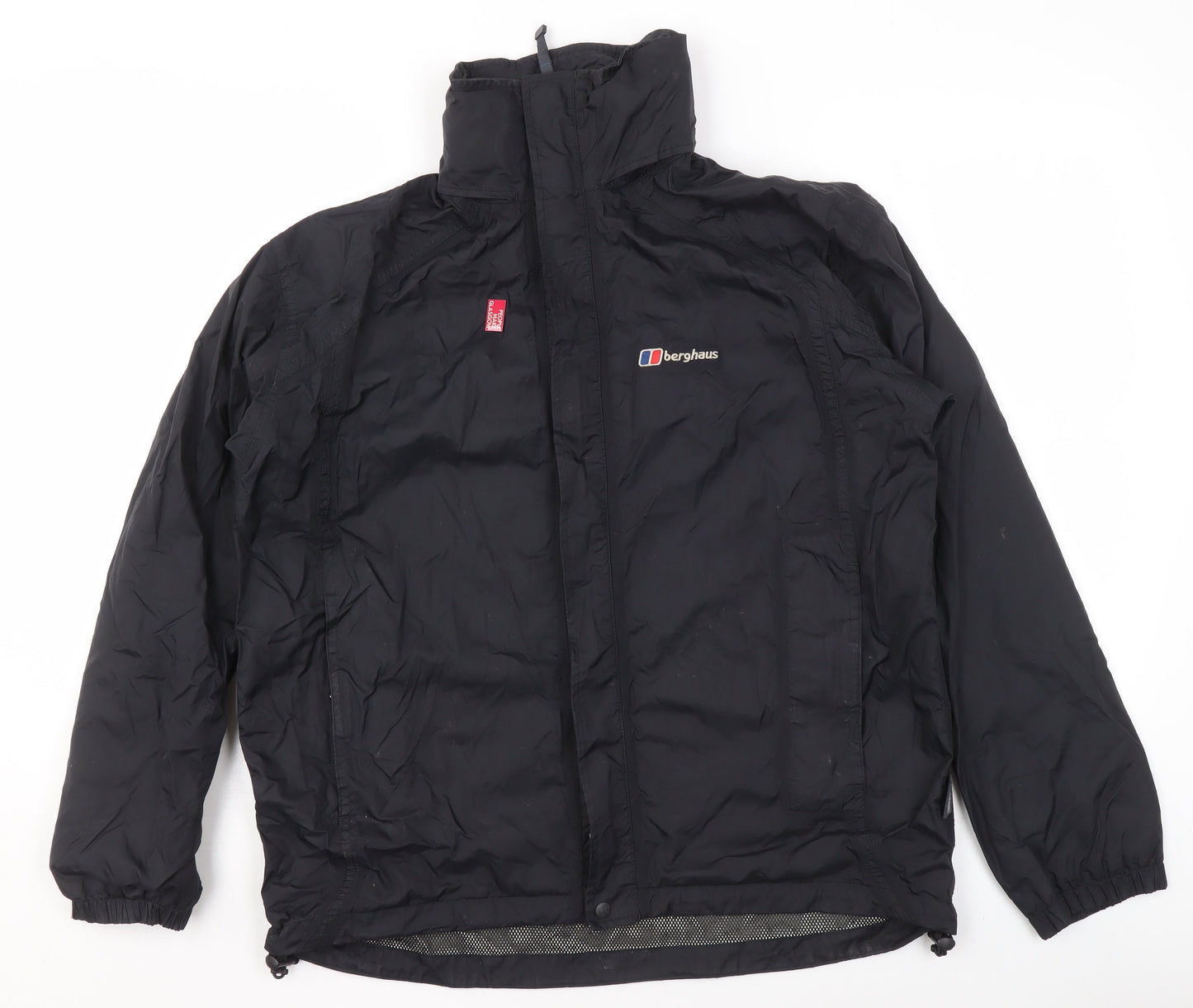 Womens UK Size 10 Regular Berghaus Black Nylon Jacket