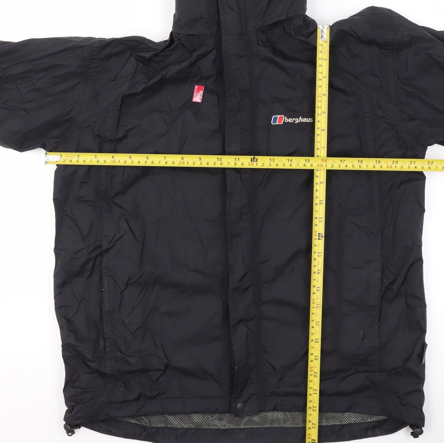 Womens UK Size 10 Regular Berghaus Black Nylon Jacket