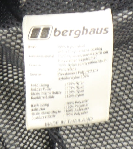 Womens UK Size 10 Regular Berghaus Black Nylon Jacket