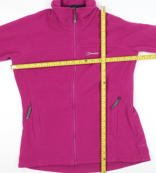 Berghaus Women's Purple Fleece Full Zip Outdoor Jacket Size 12