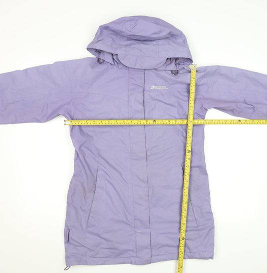 Womens UK Size 10 Regular Mountain Warehouse Purple Polyester Jacket