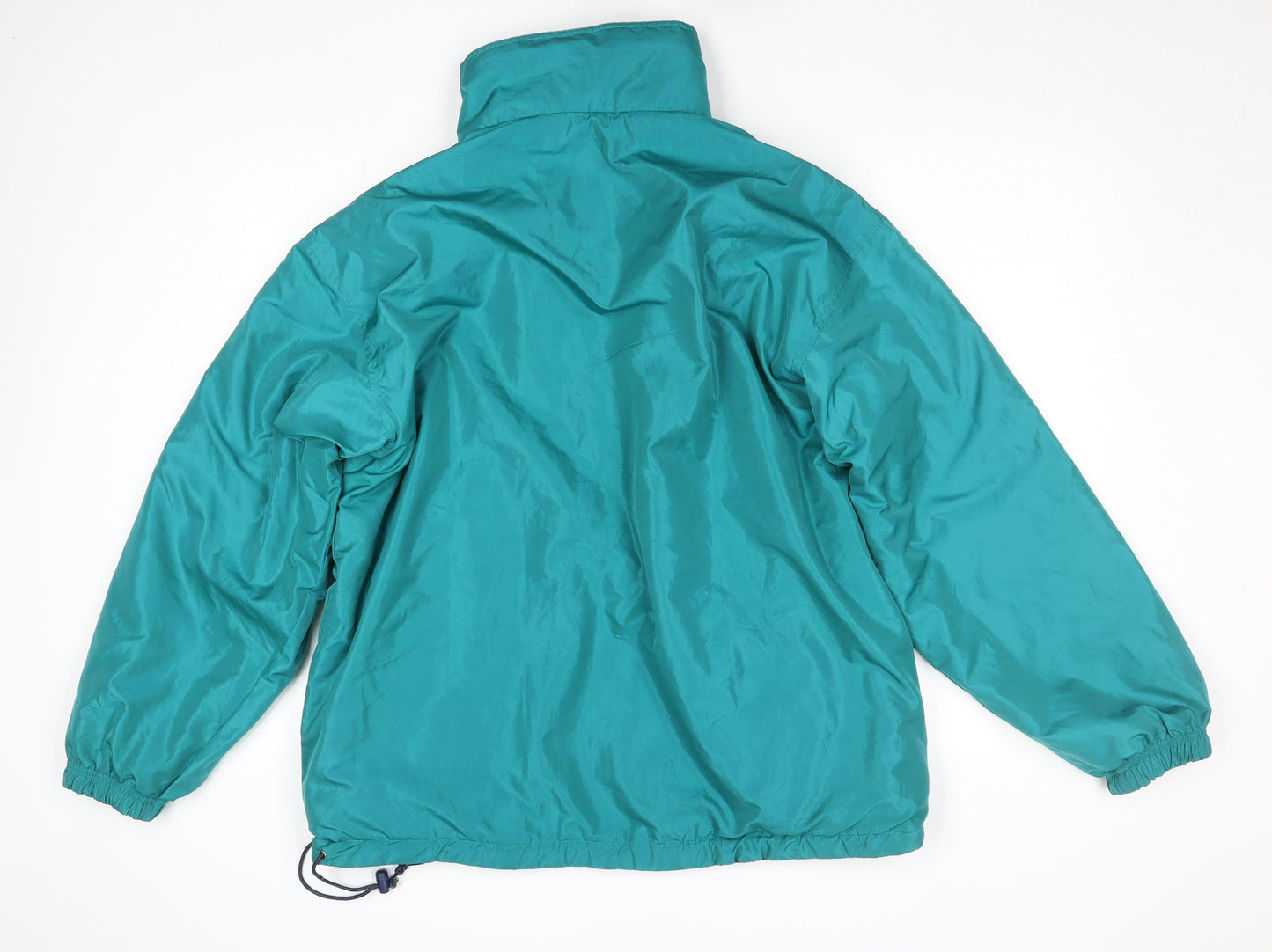 Tenson Men’s Green Anorak Jacket S Windproof Water Resistant Outdoor