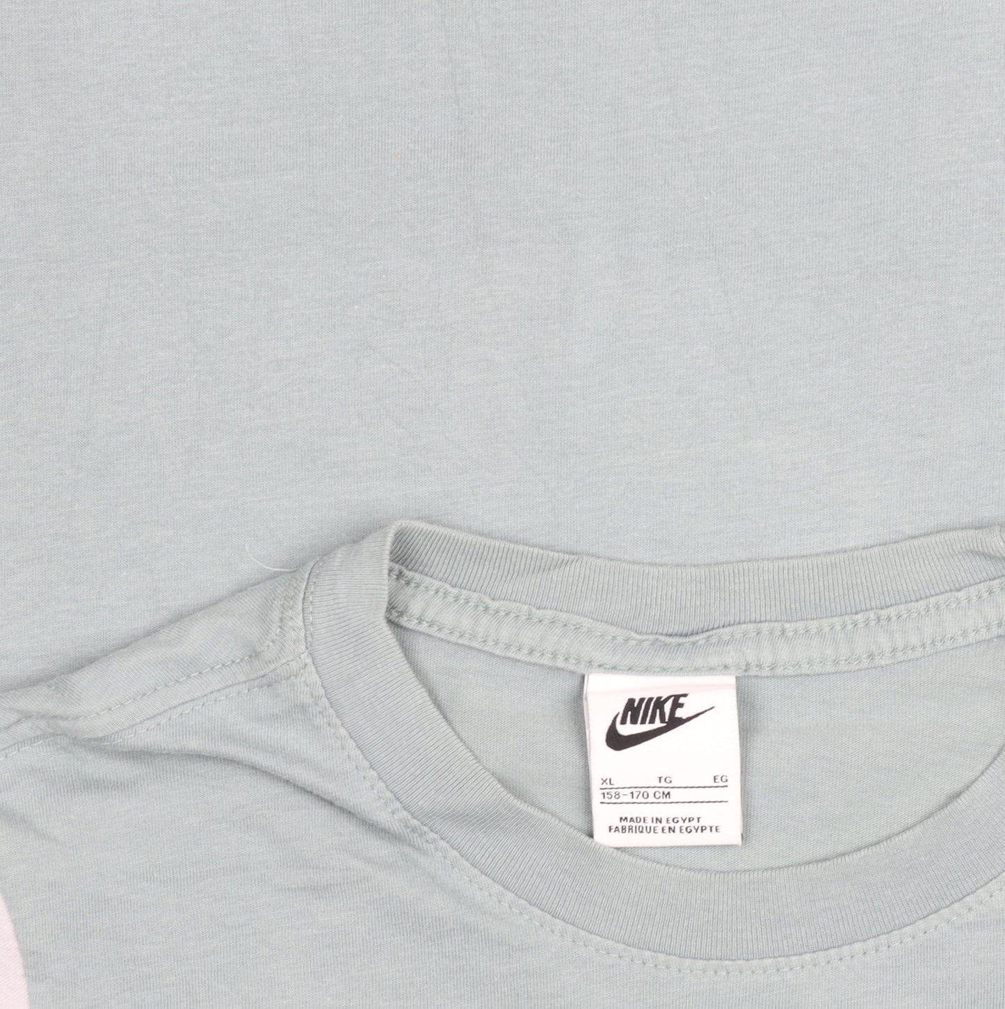 Nike Boys Blue XL Graphic Logo Short Sleeve Cotton T-Shirt