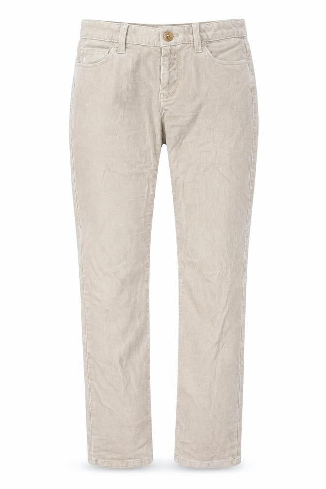 Banana Republic Women's Beige Chino Trousers Size 26 Slim Fit