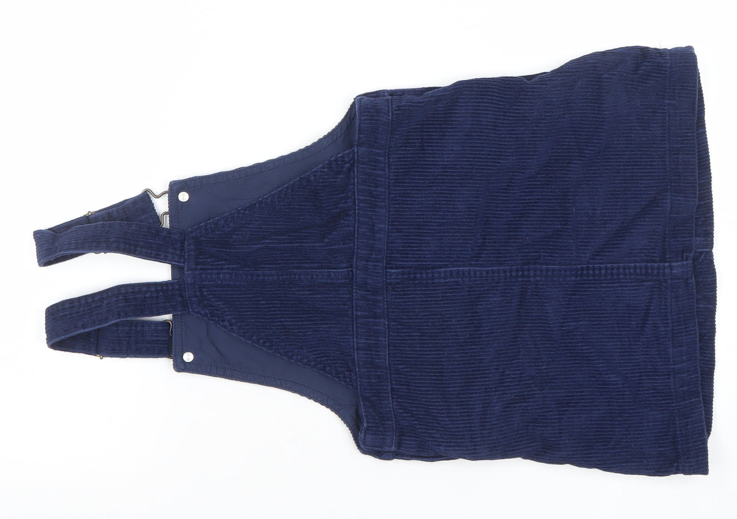 John Lewis Girls Blue Corduroy Pinafore Dress 6 Years Adjustable Straps