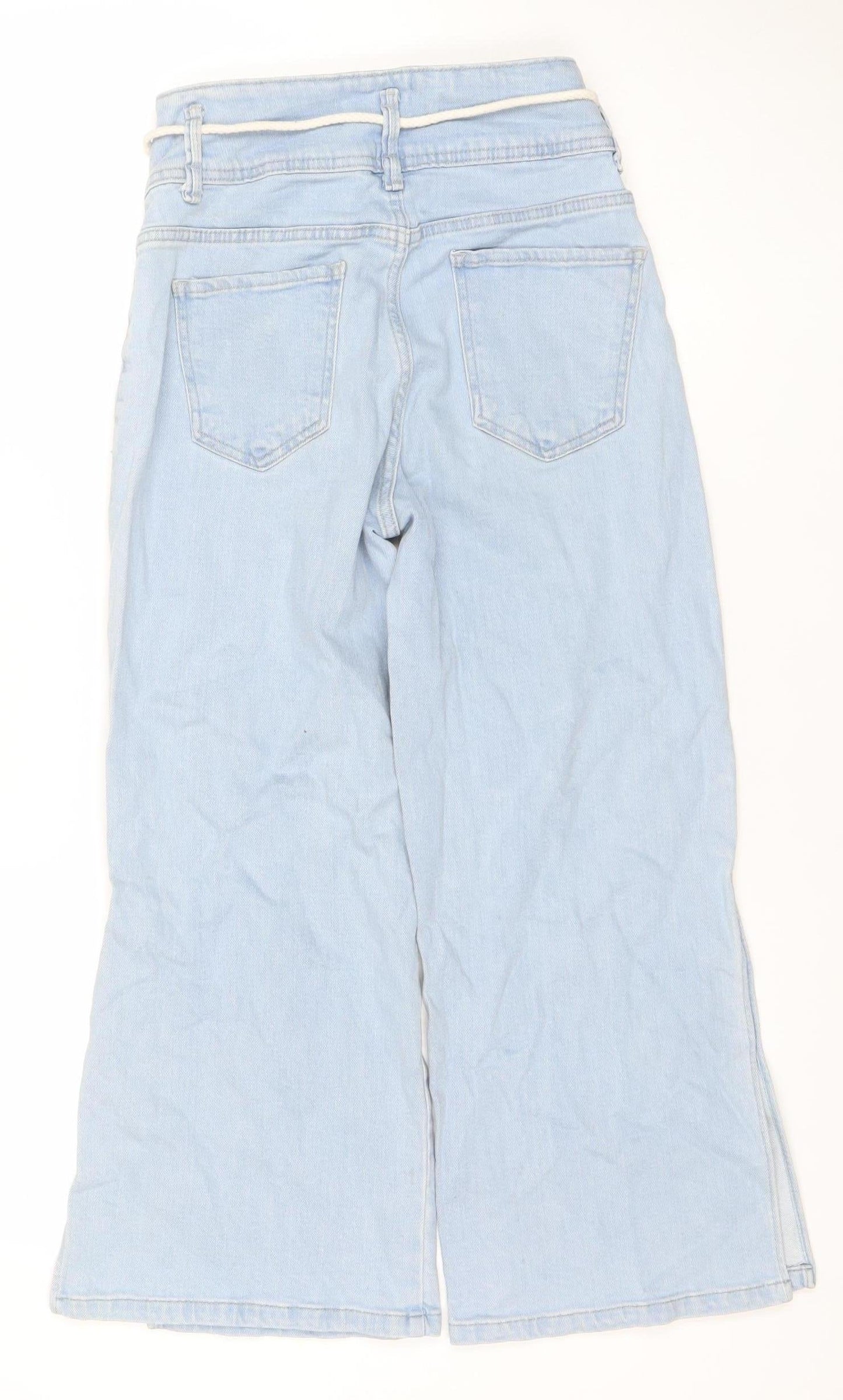 Pool Jeans Women's Blue 34 High Rise Wide-Leg Denim Jeans