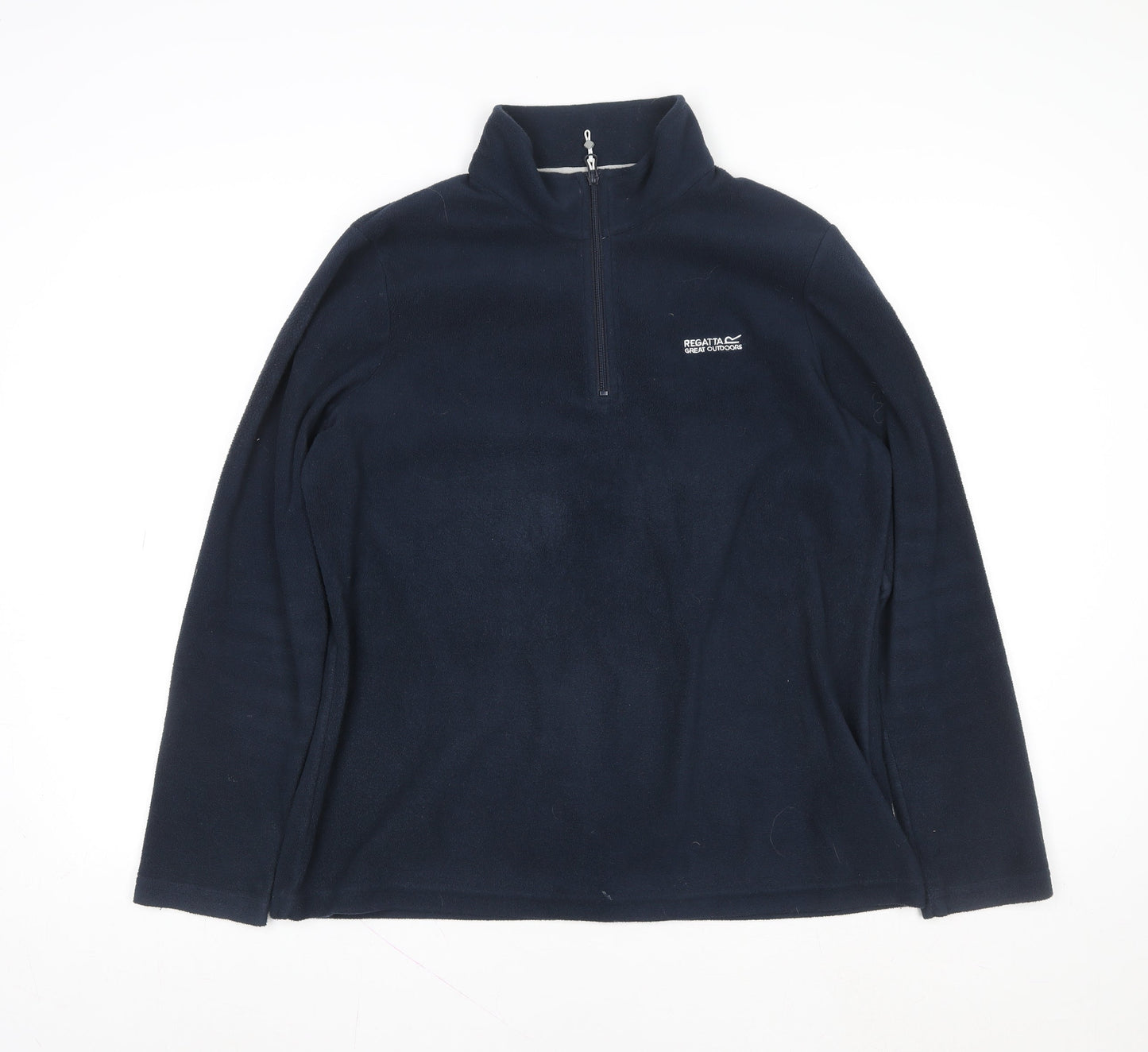 Mens UK L Regular Regatta Blue Pullover Sweatshirt