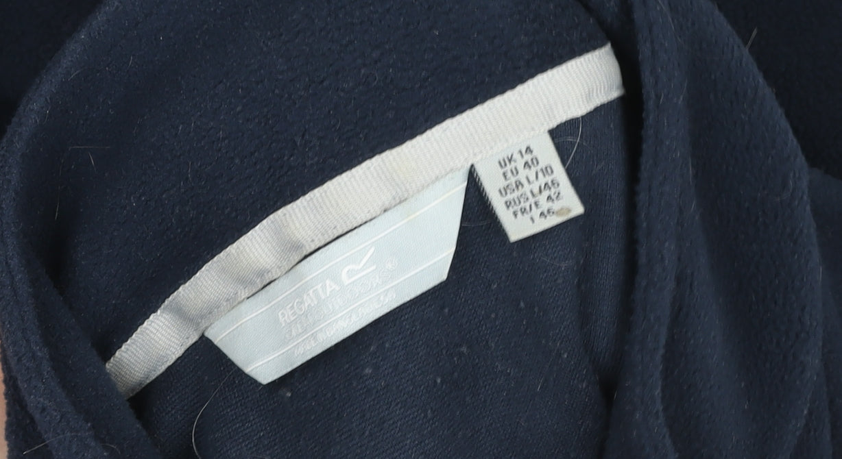 Mens UK L Regular Regatta Blue Pullover Sweatshirt