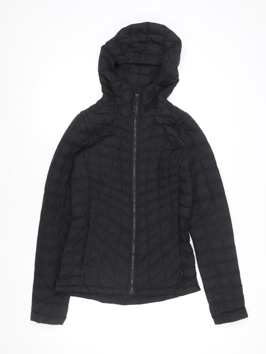 The North Face Unisex Black XS Lightweight Hooded Puffer Jacket