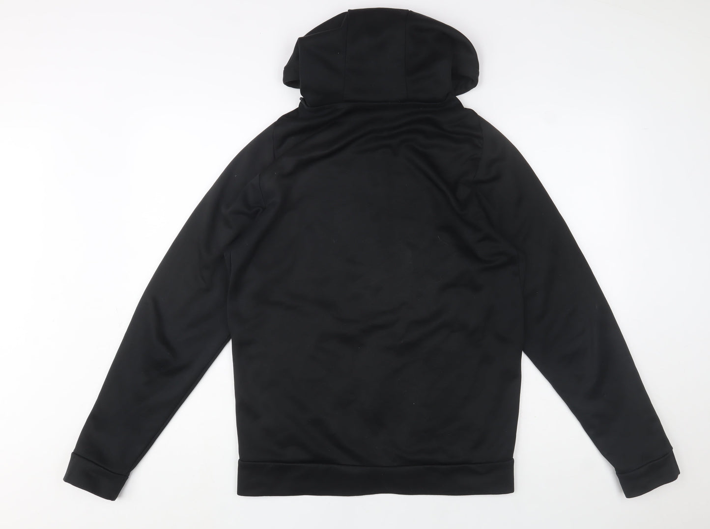 Nike Men's Black Dri-FIT Track Jacket S Athletic Fit Hooded Full Zip