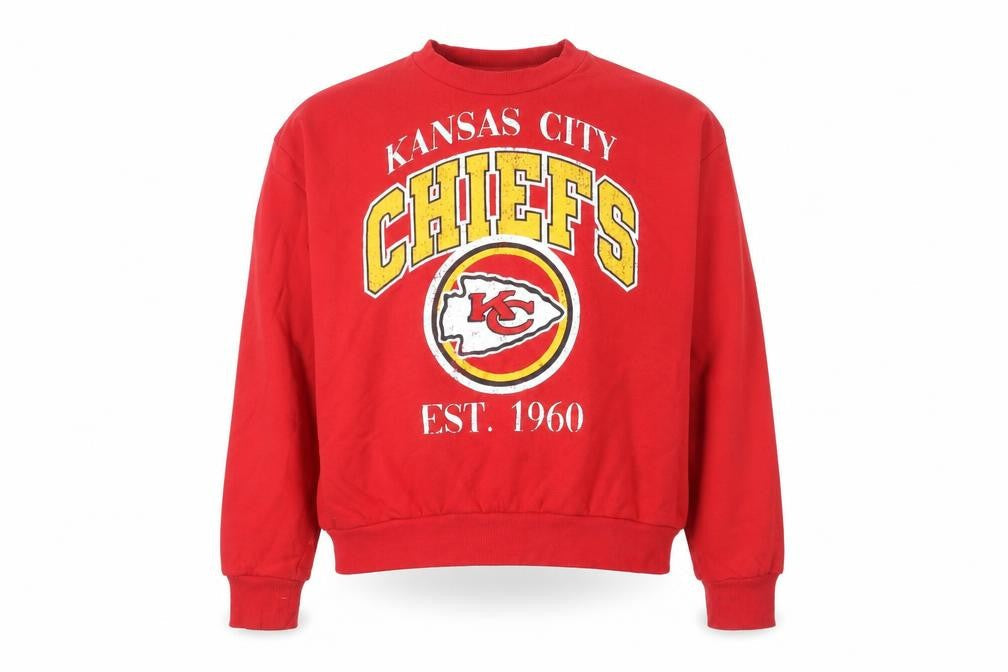 Next Men’s Red Kansas City Chiefs Pullover Sweatshirt XS