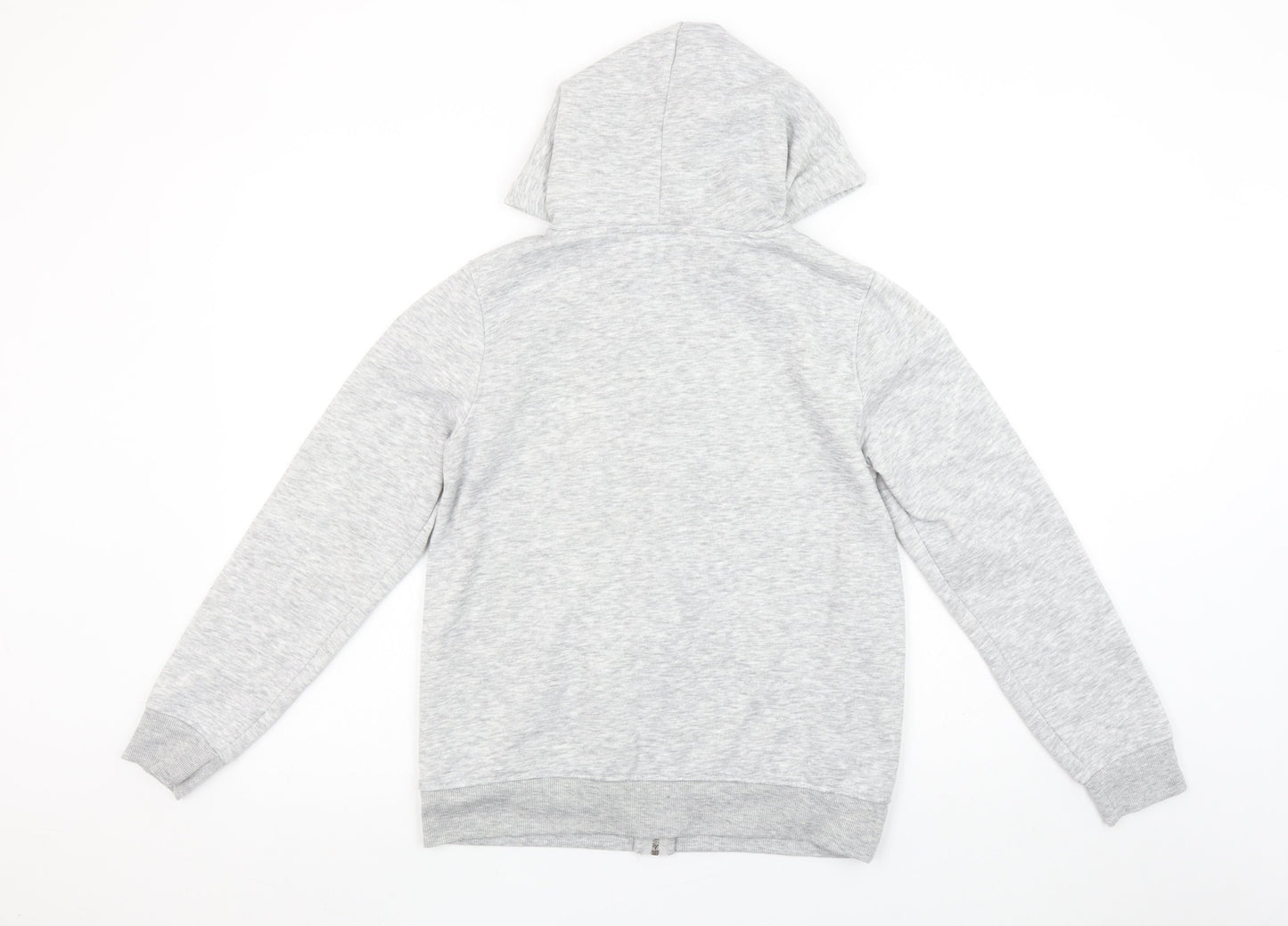Papaya Women’s Grey Full Zip Hoodie Small Polyester Blend