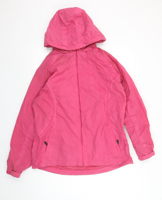 Womens UK Size 12 Regular Peter Storm Pink Polyester Jacket