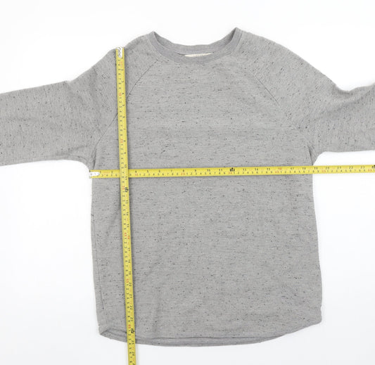 H&M L.O.G.G. Men's Grey Crew Neck Long Sleeve Sweatshirt Size M