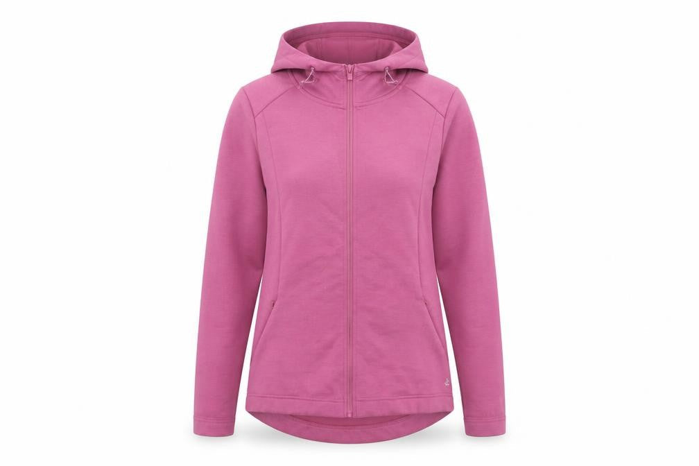 Dunnes Women Wild Berry Full Zip Hoodie Size S