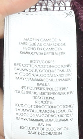 Polo Ralph Lauren Men’s Red Crew Neck Cotton Sweatshirt Size M