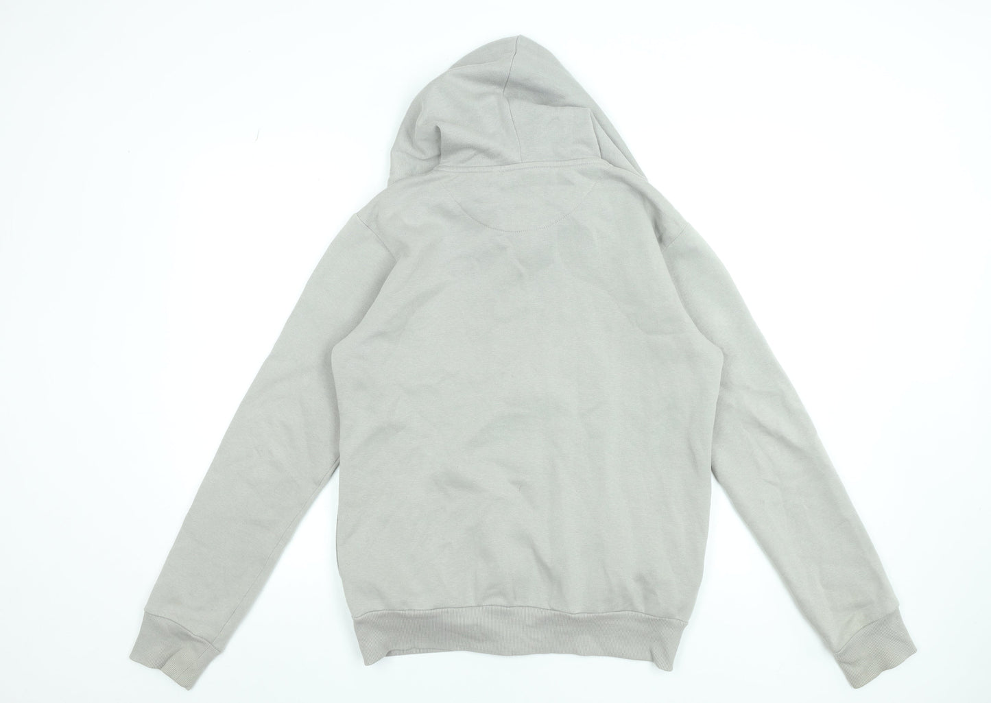 McKenzie Men’s Grey Full Zip Hoodie Size M Regular Fit