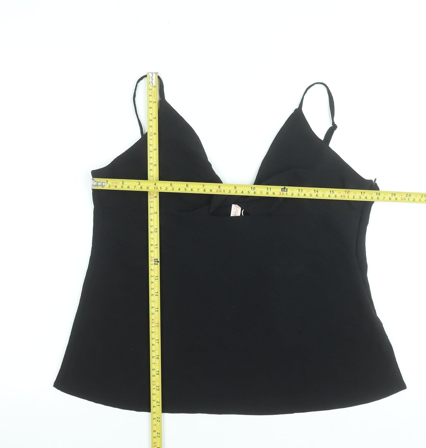 ONLY Women’s Black V-Neck Sleeveless Camisole Top XL