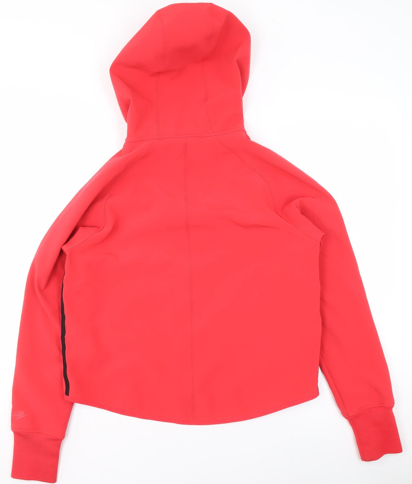 Nike Girls Red Full Zip Softshell Hoodie - M Sportswear Activewear