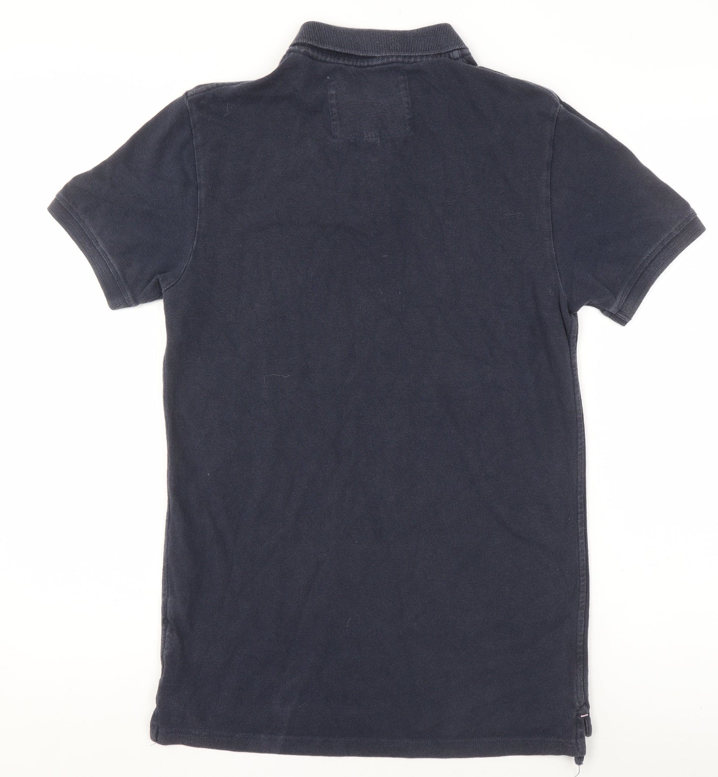 Womens UK Size XS Jack Wills Blue 100% Cotton Polo
