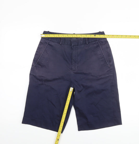 Ralph Lauren Golf Women's Blue Size 10 Bermuda Shorts Classic Fit