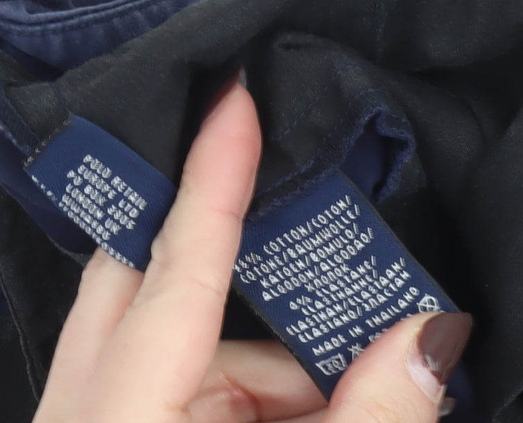 Ralph Lauren Golf Women's Blue Size 10 Bermuda Shorts Classic Fit