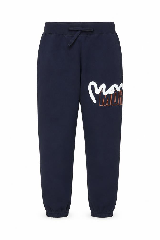 Money Boys Blue Jogger Trousers 13 Years Elastic Waist Fleece Lined
