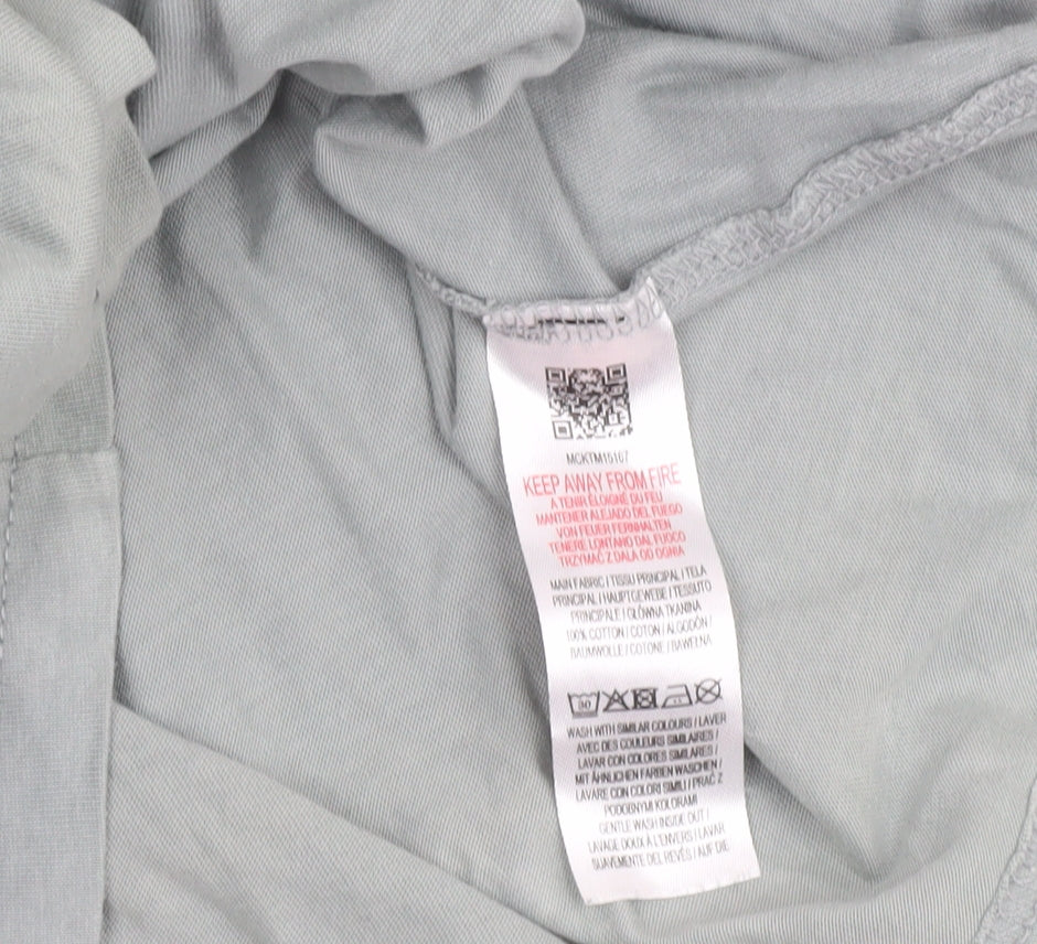 McKenzie Men's Grey XS Graphic Logo Sportswear T-Shirt