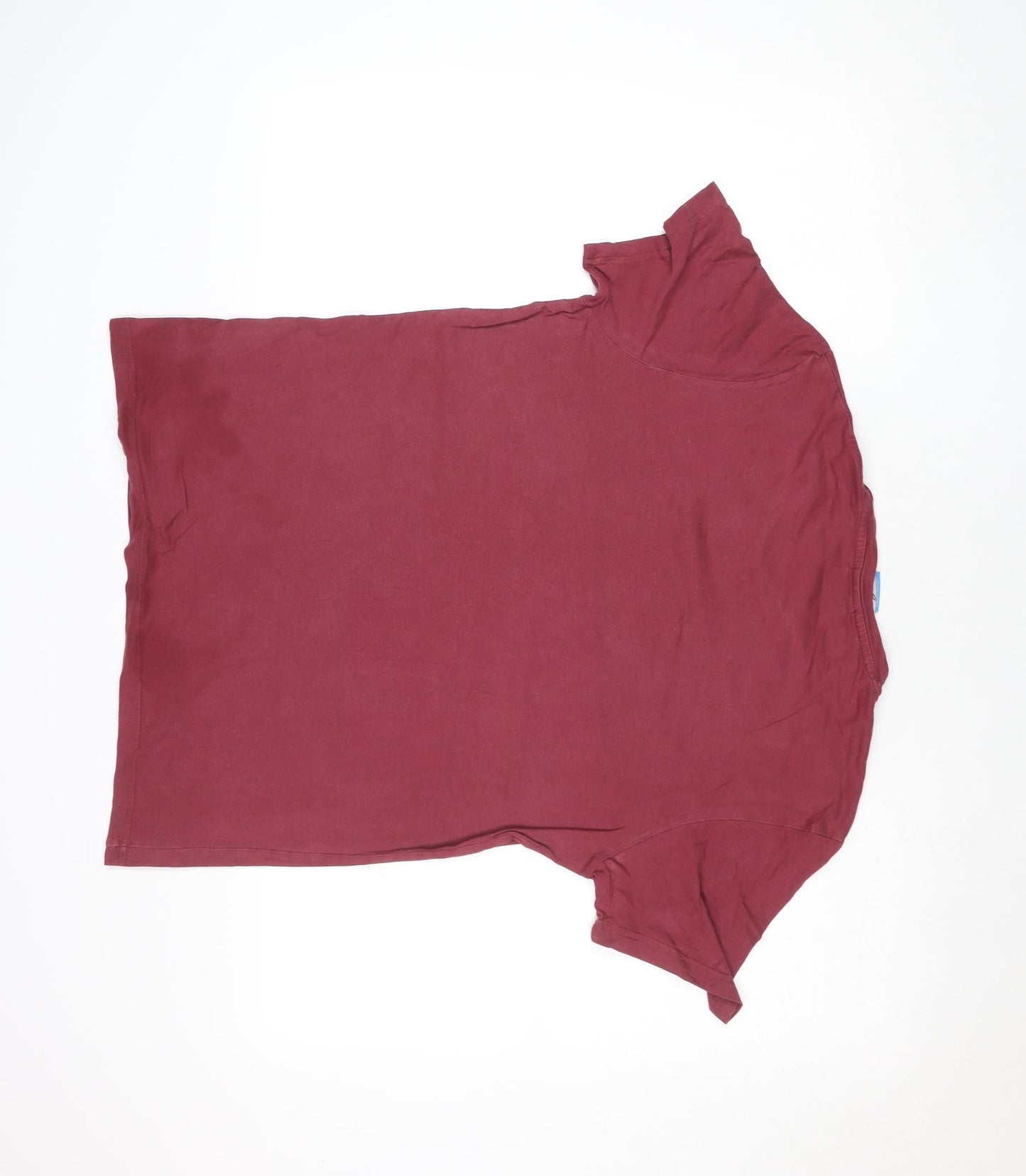 Mens UK Size M JACK & JONES Red  Cotton T-Shirt