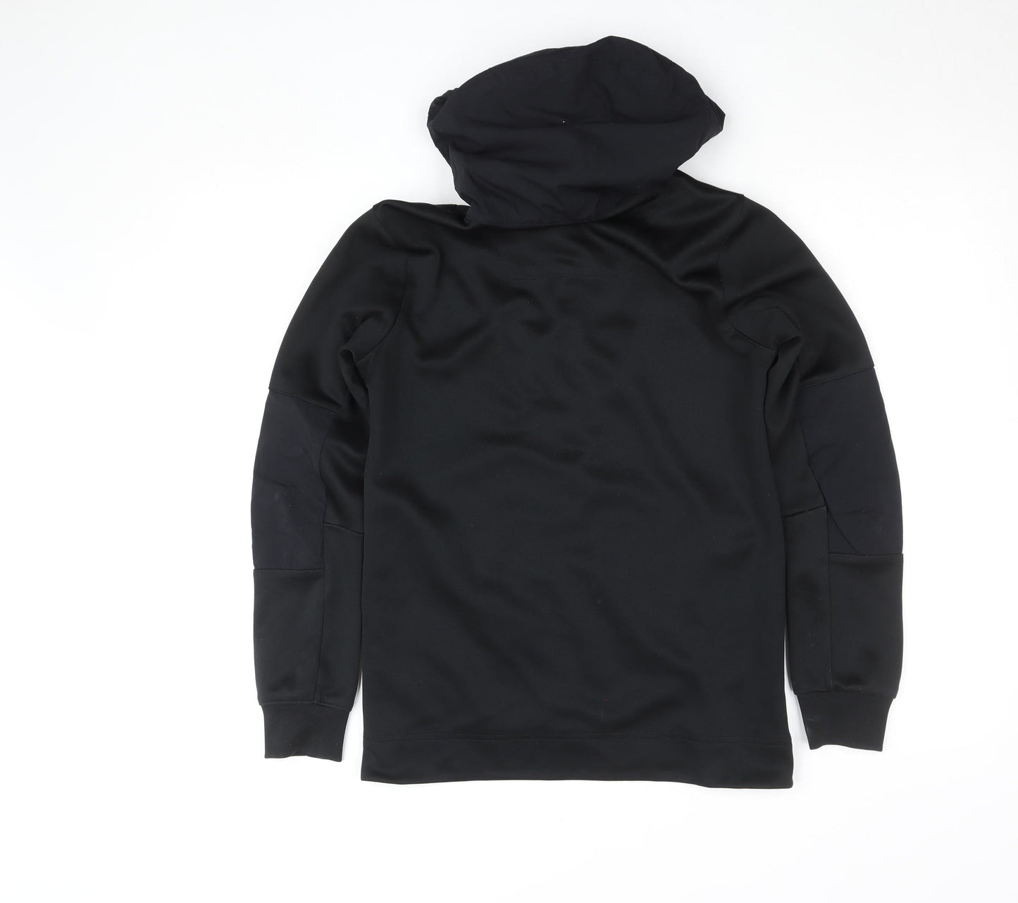 Nike Boys Black Air Max 1/2 Zip Hoodie Size 10-11 Years Polyester