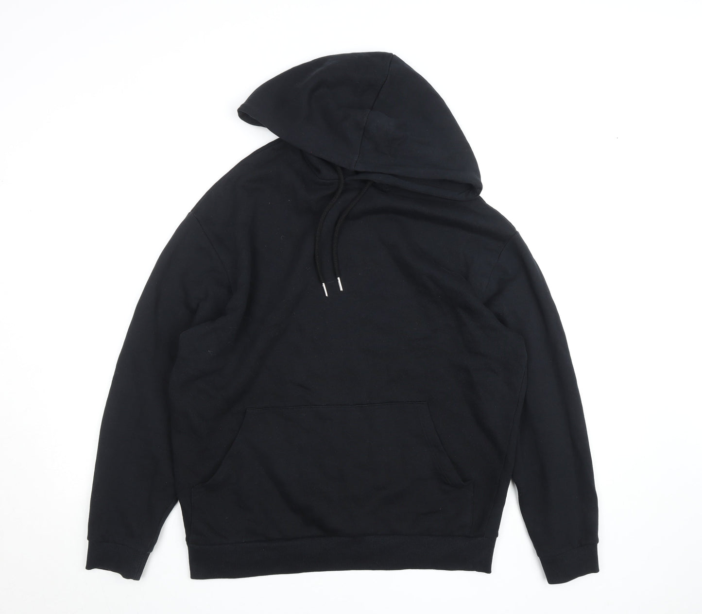 ASOS DESIGN Men's Black Pullover Hoodie S Art Graphic Fleece