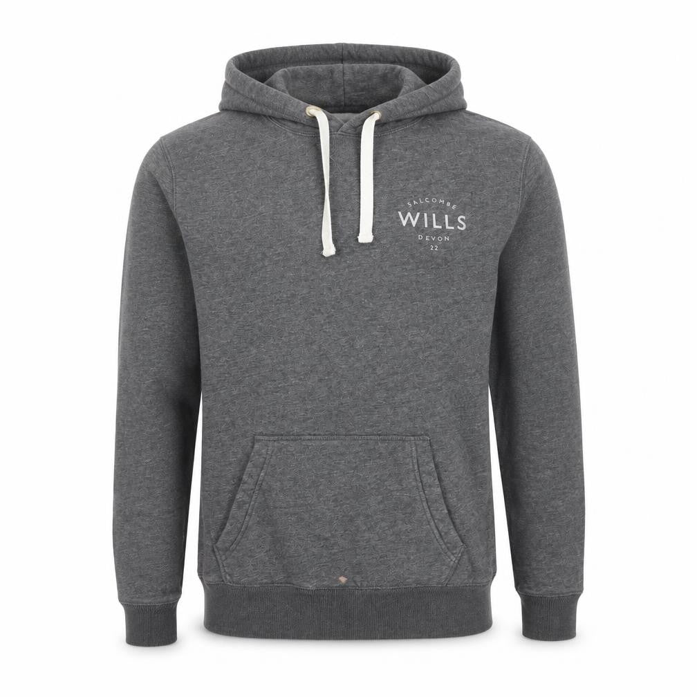 Mens UK S Regular Jack Wills Grey Pullover Hoodie