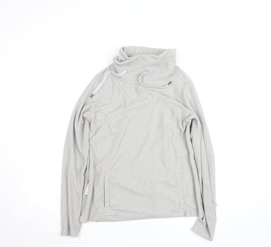 Womens UK 10 Regular Mountain Warehouse Grey Pullover Hoodie