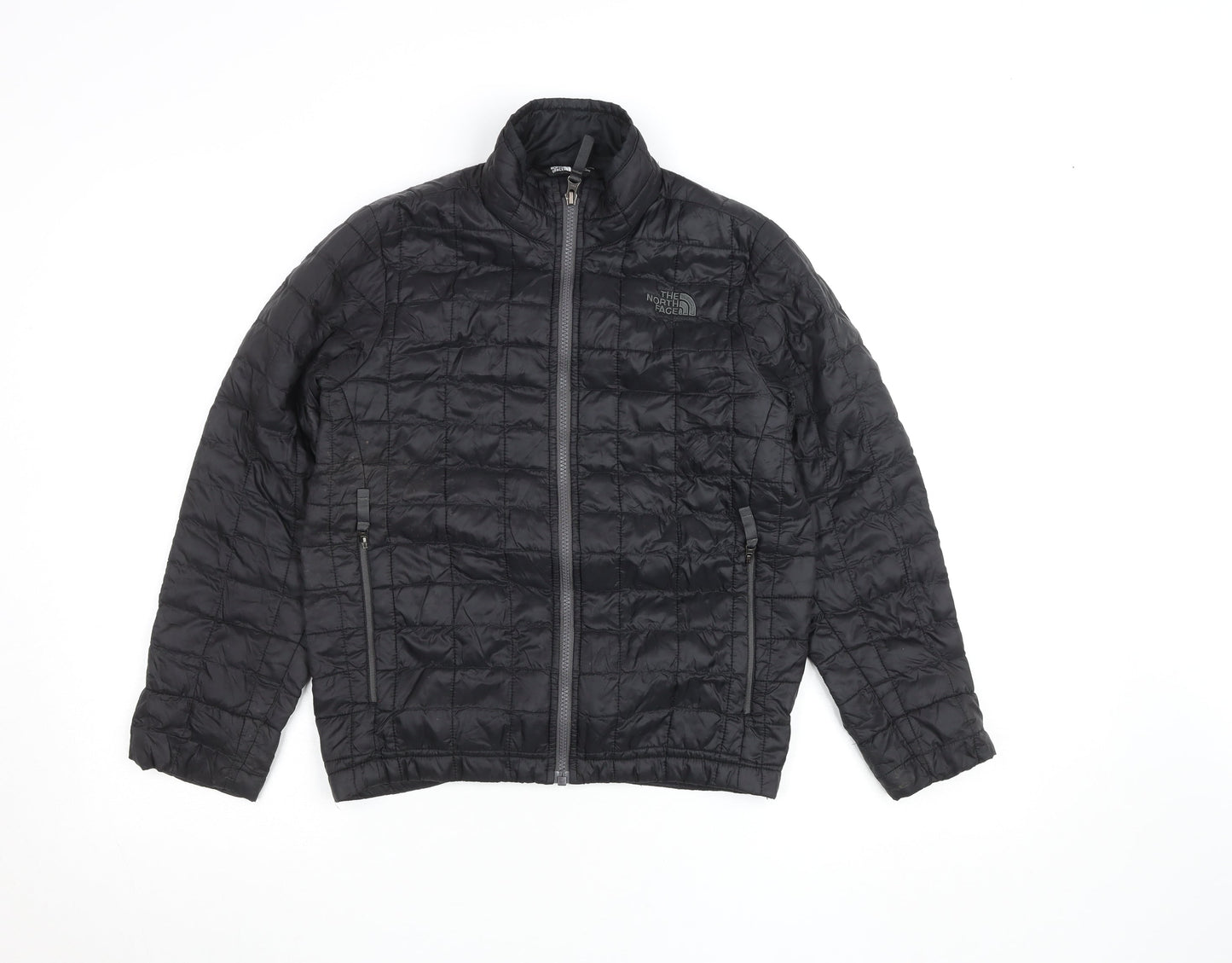 The North Face Boys Black Quilted Insulated Puffer Jacket Size M