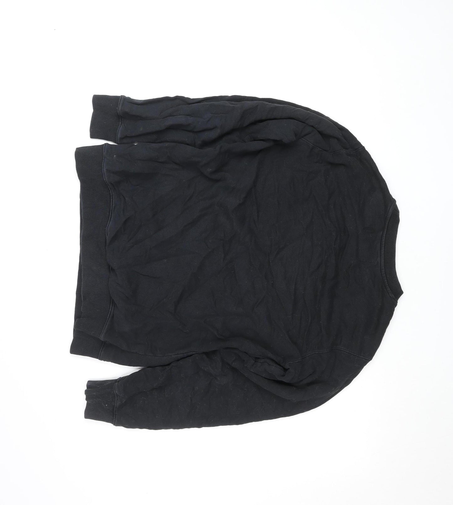 Mens UK M Regular Calvin Klein Black Pullover Sweatshirt