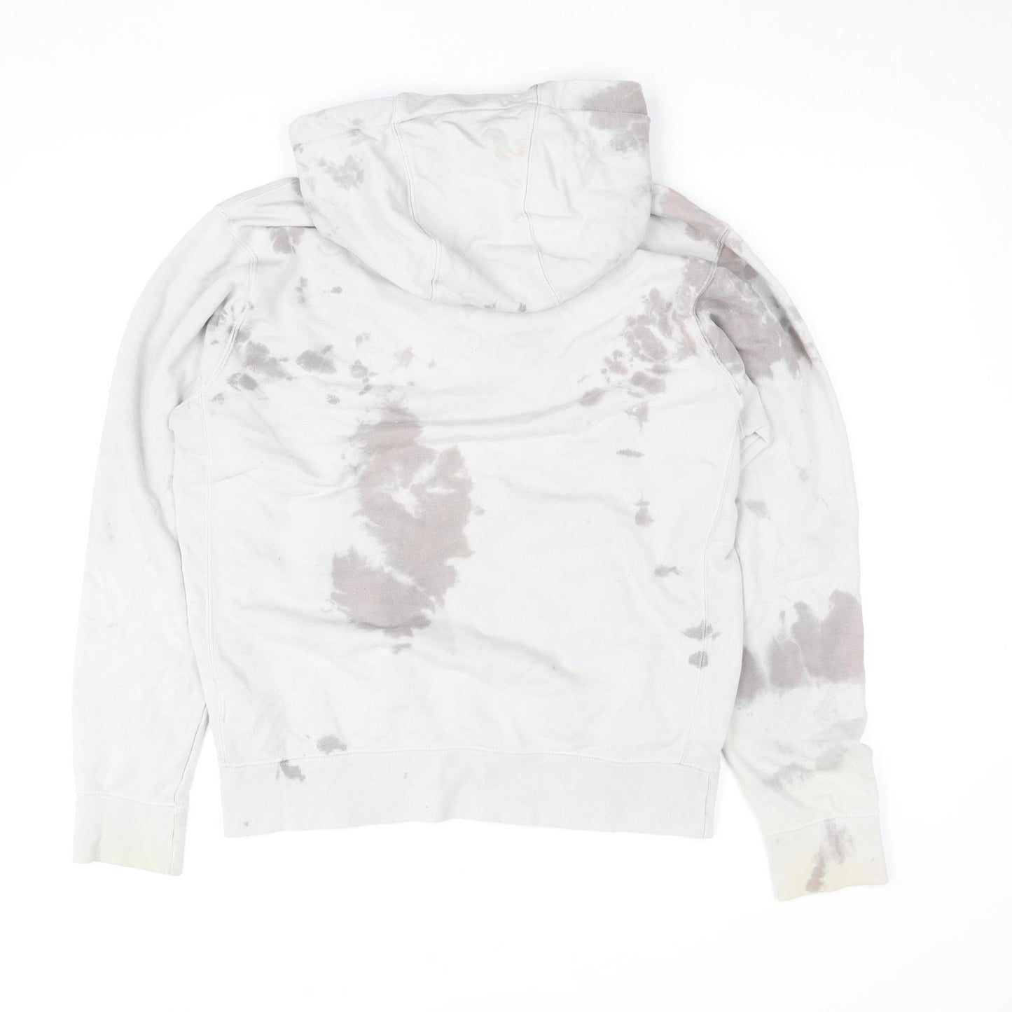 Nike Men's Grey Pullover Hoodie Small Regular Fit Sportswear