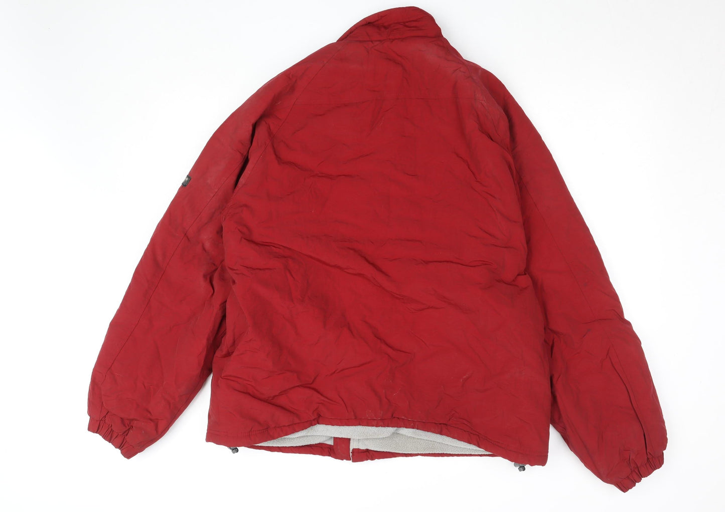 Cedarwood State Men’s Red Puffer Jacket M 39in Nylon Polyester Winter Coat