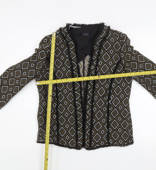 Marks and Spencer Women’s Multicoloured Geometric Blazer Size 10