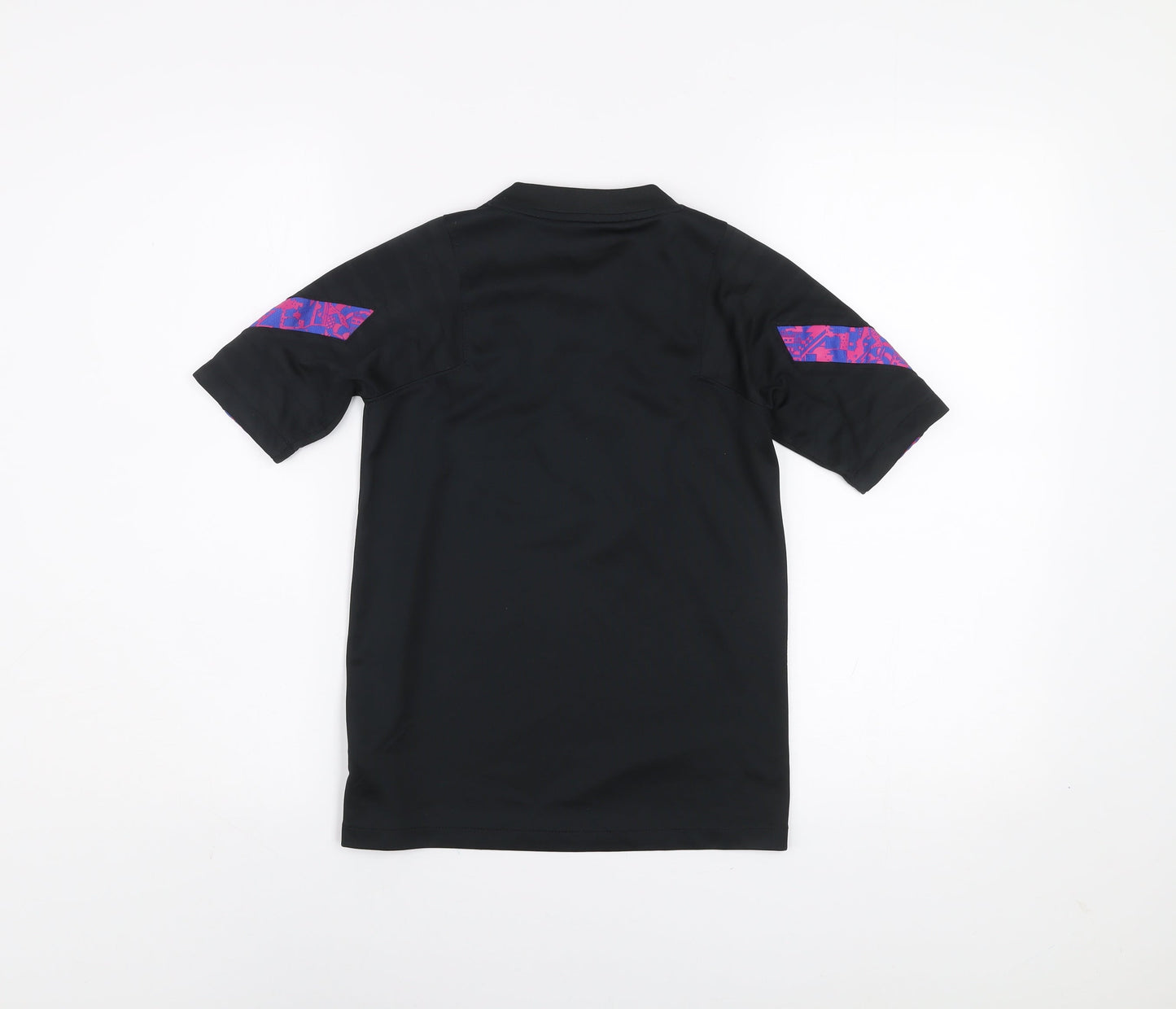 Nike Boys Black FC Barcelona Dri-FIT Football Training T-Shirt M