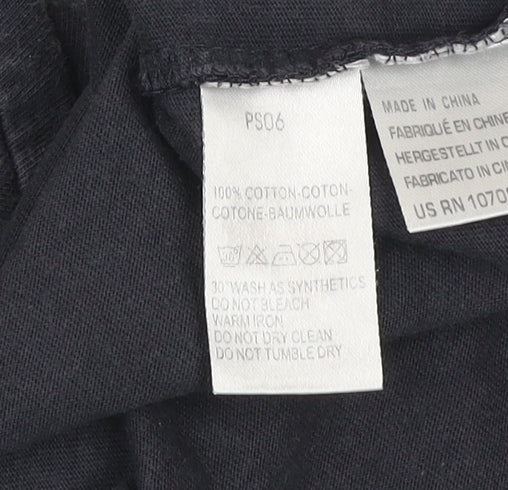 Mens UK Size M Paul Smith Black  Cotton T-Shirt