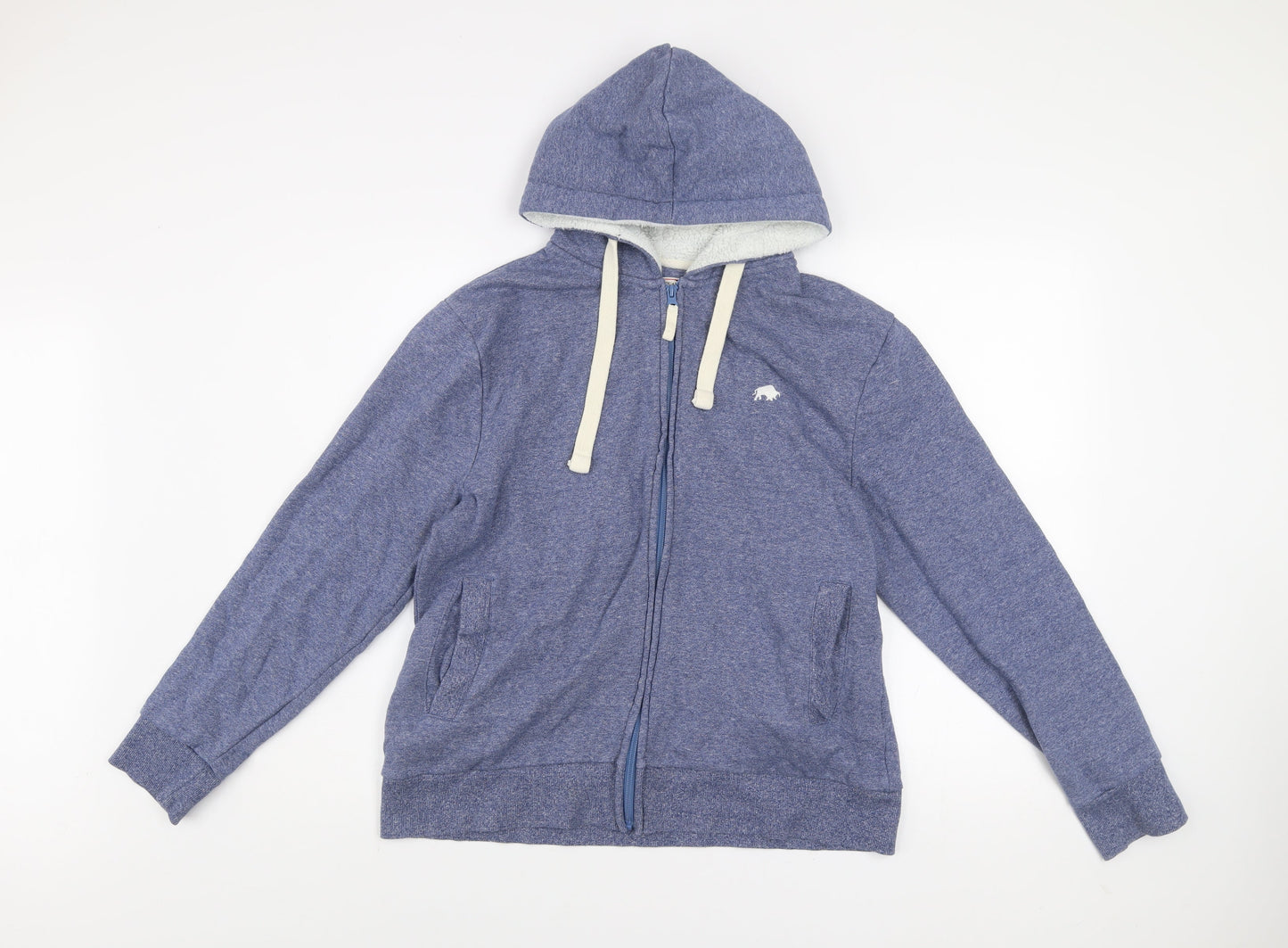 Raging Bull Women Blue Size 14 Hooded Full Zip Track Jacket