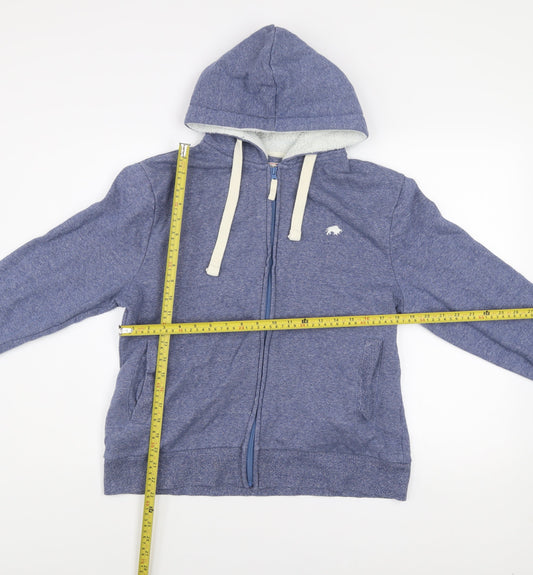 Raging Bull Women Blue Size 14 Hooded Full Zip Track Jacket