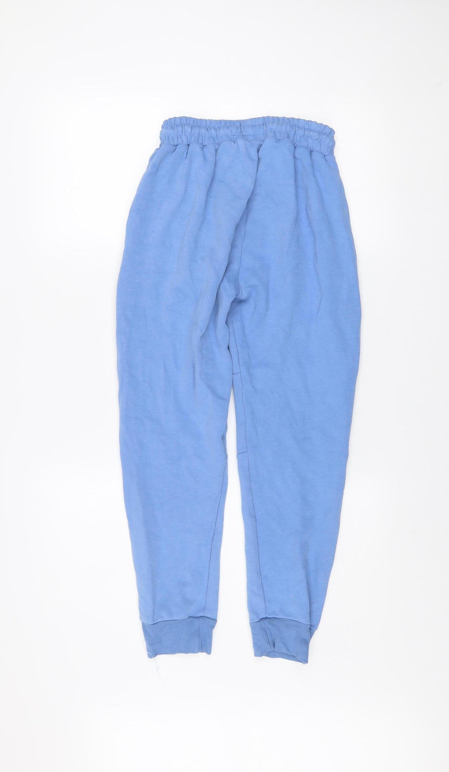 Nike Boys Blue Jogger Trousers Size 16 Years Fleece Regular Fit