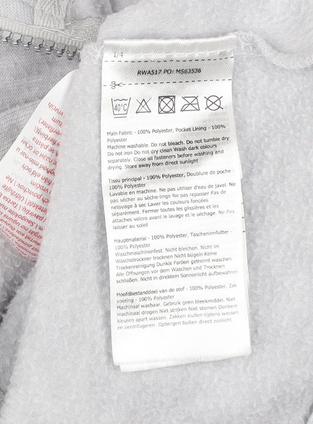 Regatta Women Grey Size 10 Full Zip Lightweight Active Jacket