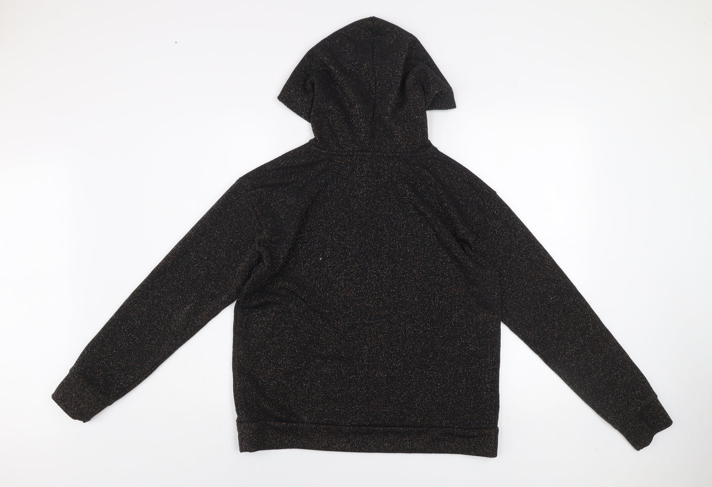 Soaked in Luxury Women's Black Sparkle Pullover Hoodie Size S