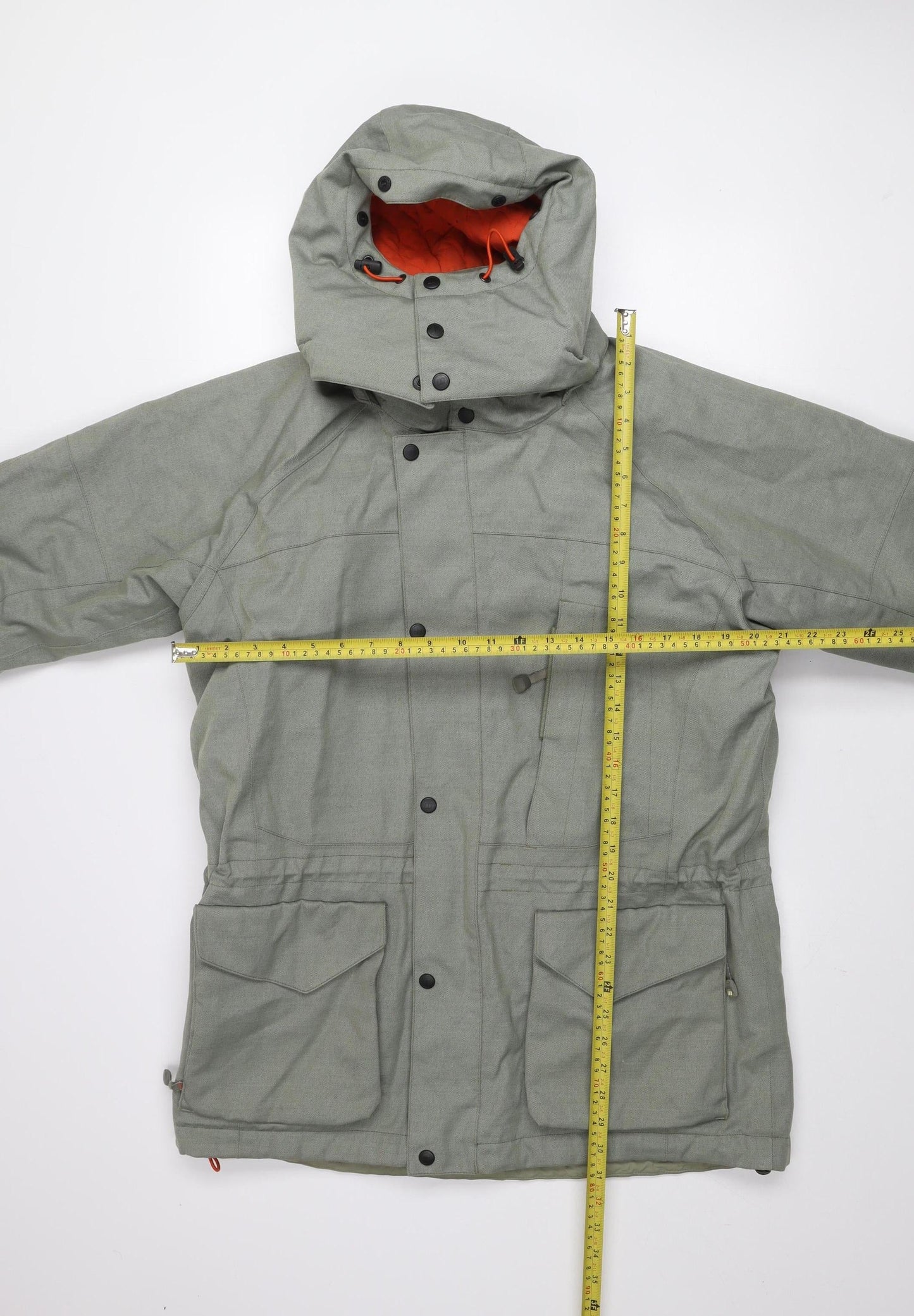 Berghaus Men's Green M Lined Hooded Parka Jacket Medium