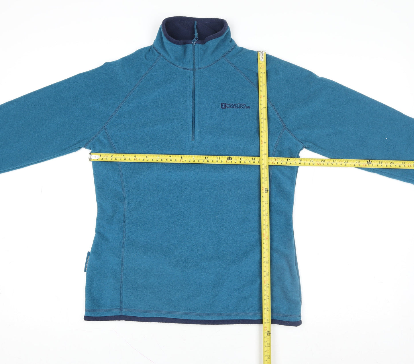 Womens UK 10 Regular Mountain Warehouse Blue Pullover Sweatshirt