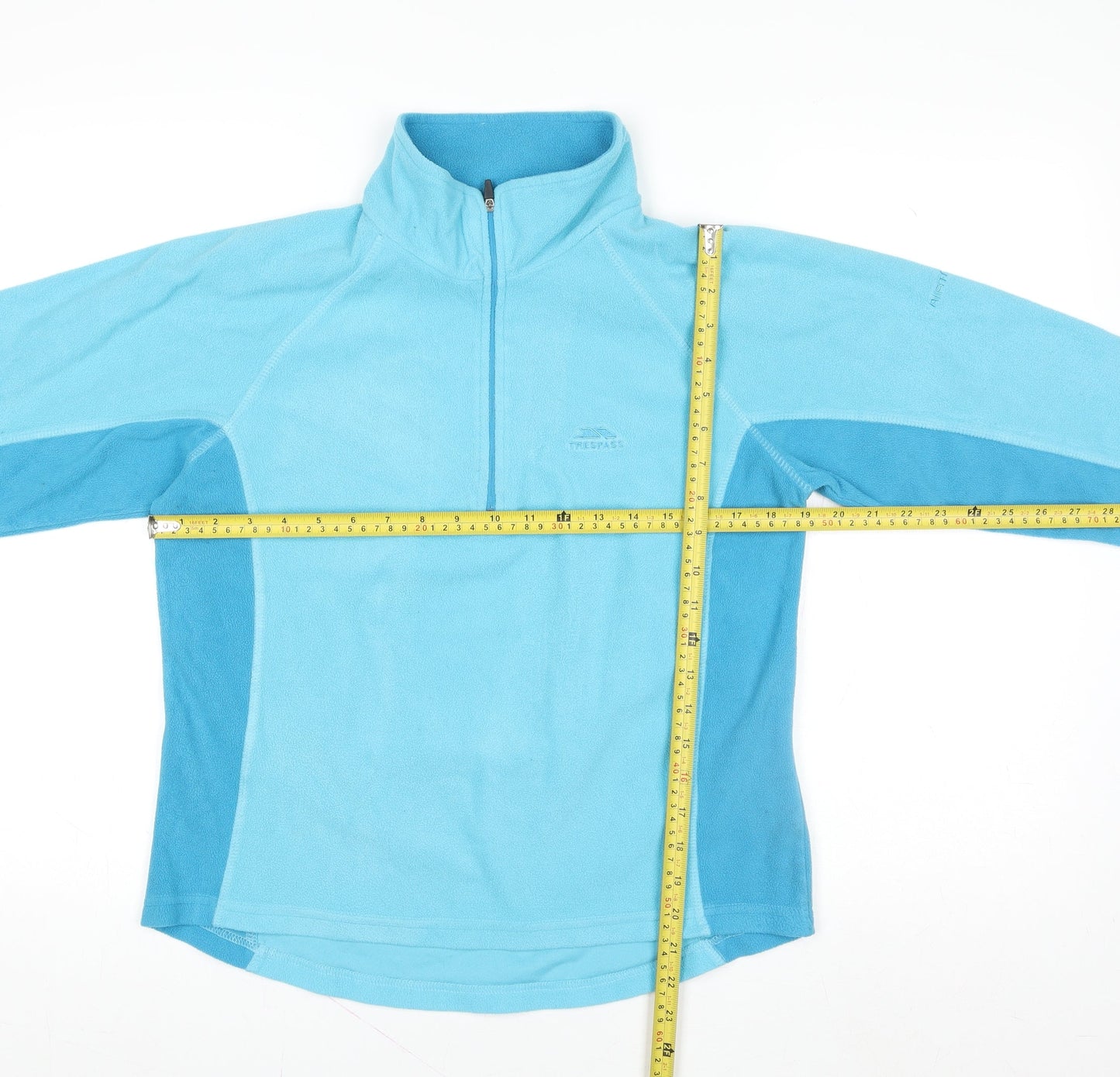 Womens UK L Regular Trespass Blue Pullover Sweatshirt